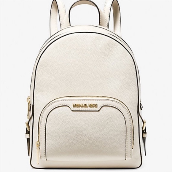 Michael Kors Jaycee Medium
Pebbled Leather Backpack Light - Picture 1 of 12